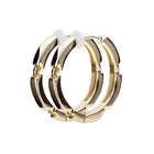 Pt900post カーブドフープピアス