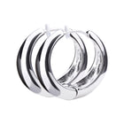 Pt900post ドロップフープピアス ラージ