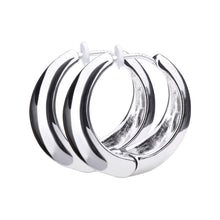 Pt900post ドロップフープピアス ラージ