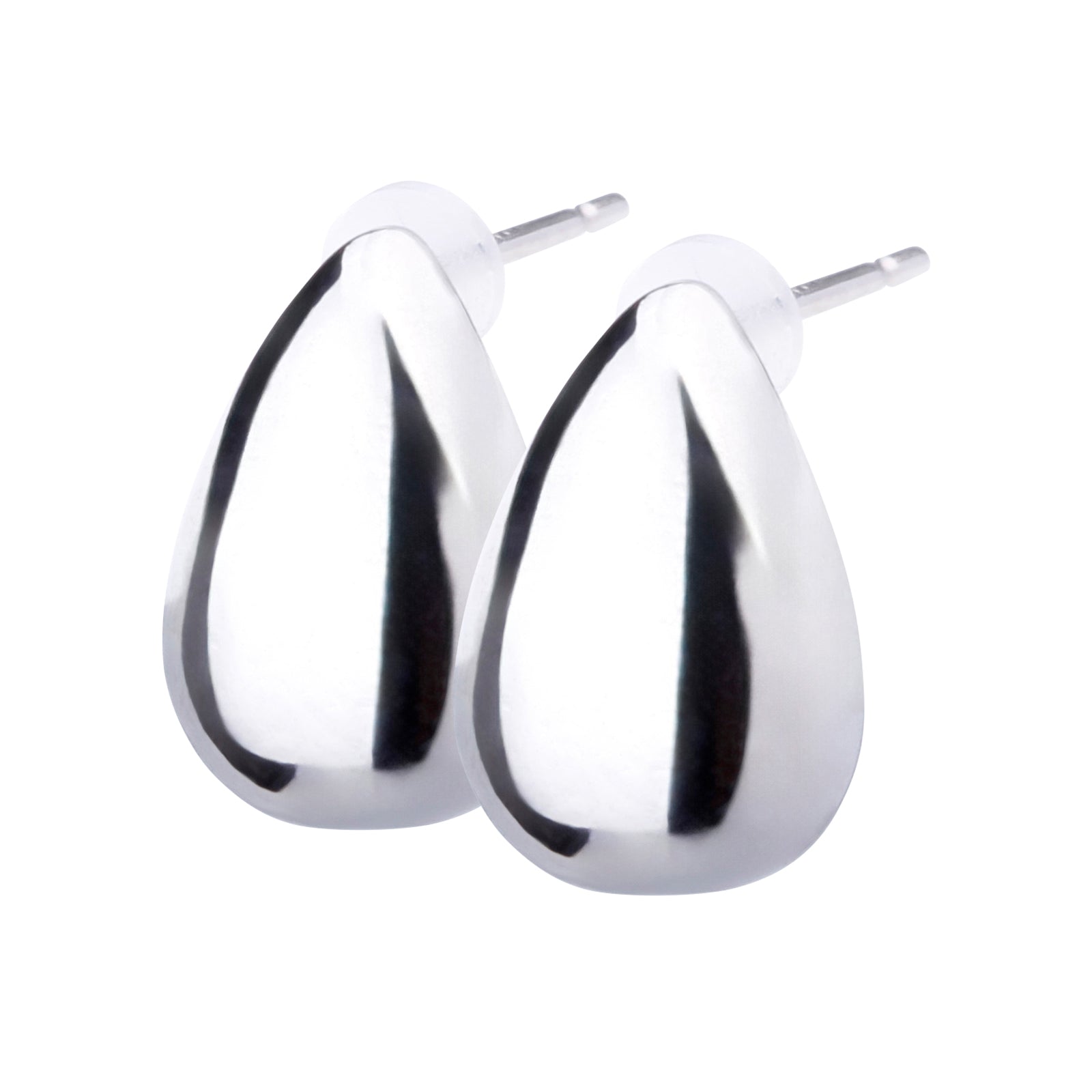 Pt900post クラフトドロップピアス