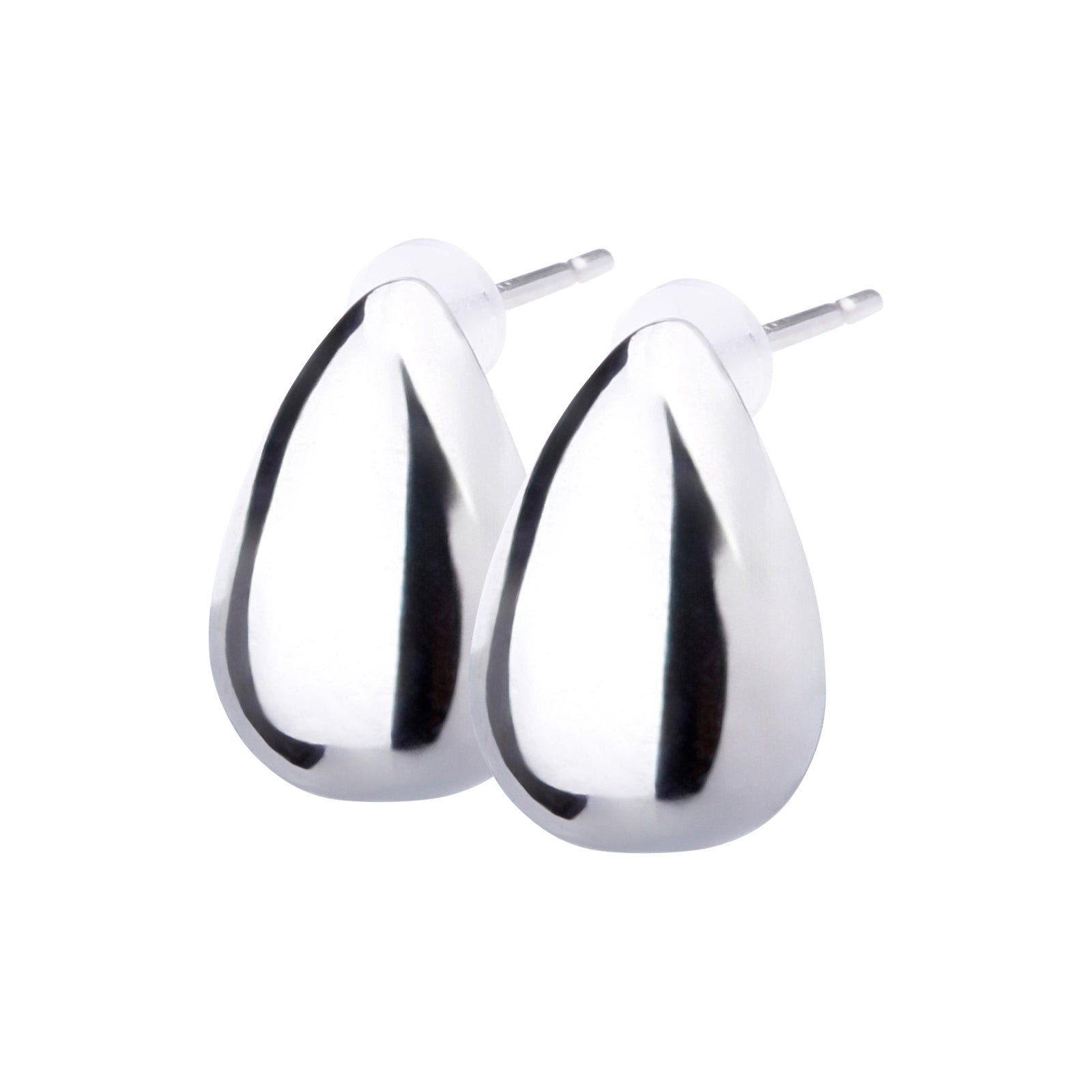 Pt900post クラフトドロップピアス