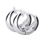 Pt900post ドロップフープピアス スモール