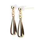 K18post クラフトドロップピアス