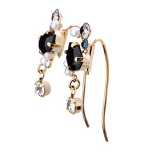 Preciosa Crystals ロングフックピアス