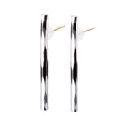 K18post スティックピアス 4デザイン×3カラー