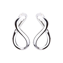 K18post ツイステッドフープピアス