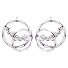 Preciosa Crystal デュオエクラサークルピアス