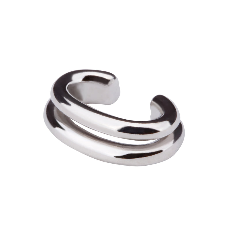 ダブルボールドライン イヤーカフ