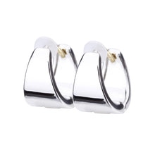 K18post ドロップラウンドフープピアス