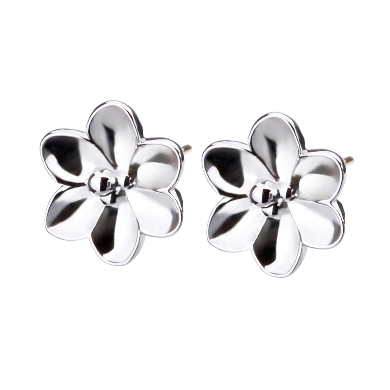 K18post クラフトフラワーピアス