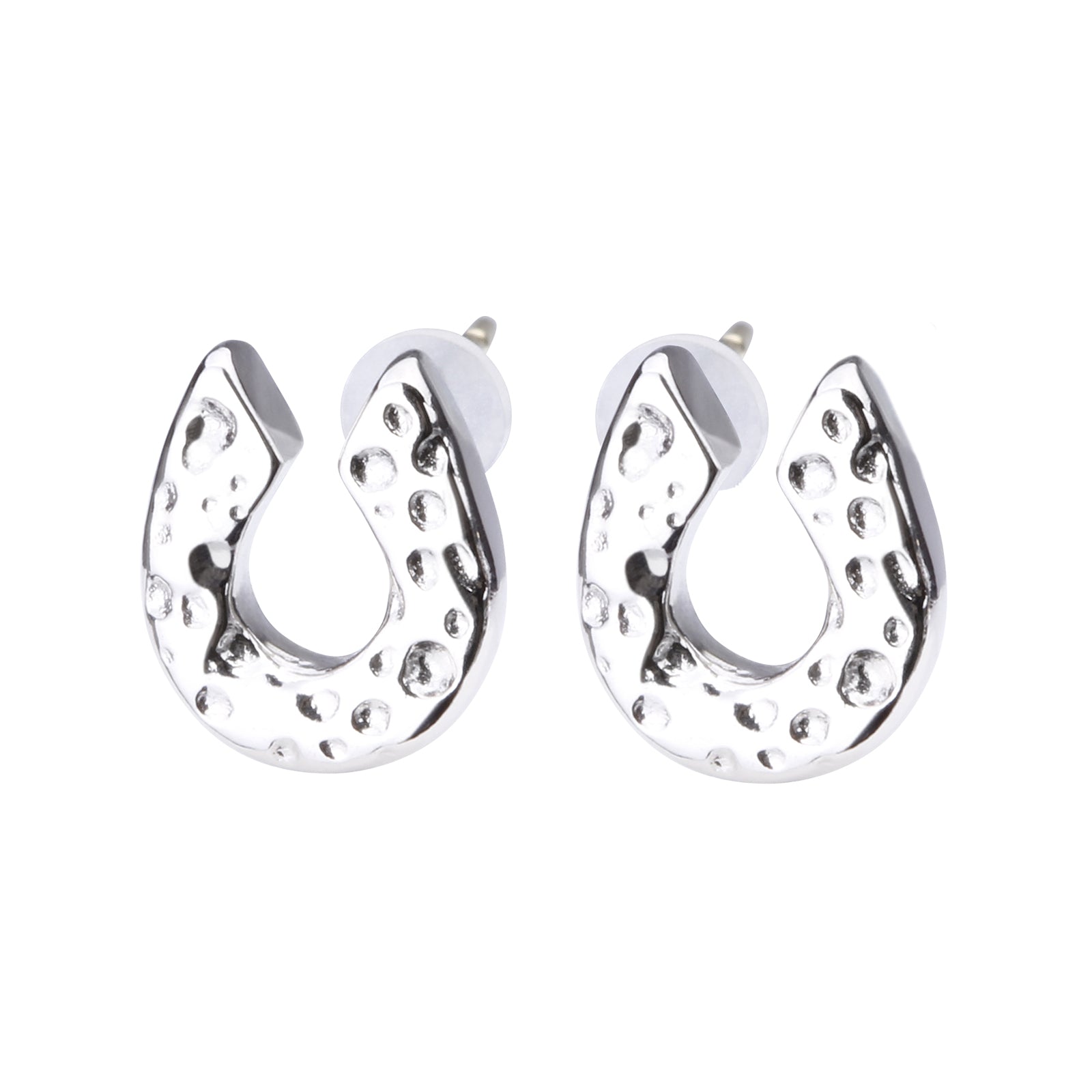 K18post クラフトホースシューピアス