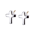 K18post クラフトクロスピアス