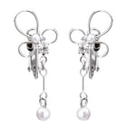 フラワーライクイヤリング