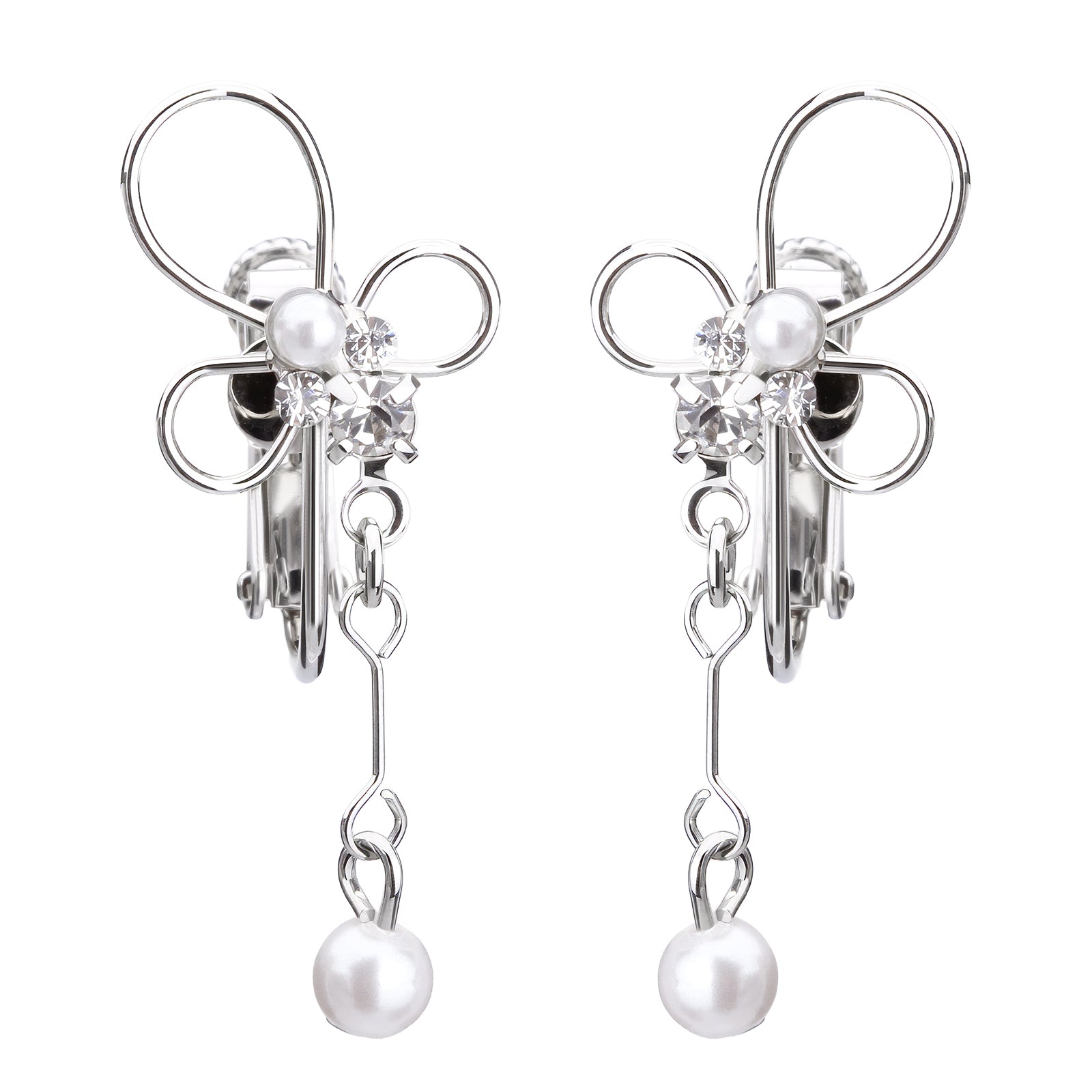 フラワーライクイヤリング