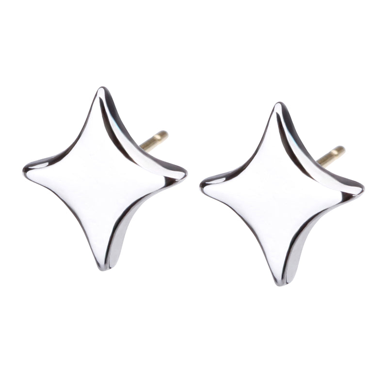 K18post クラフトトゥインクルピアス