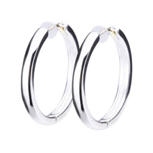 K18post シンプルプレーンフープピアス