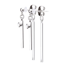 Pt900post スティックバックキャッチピアス