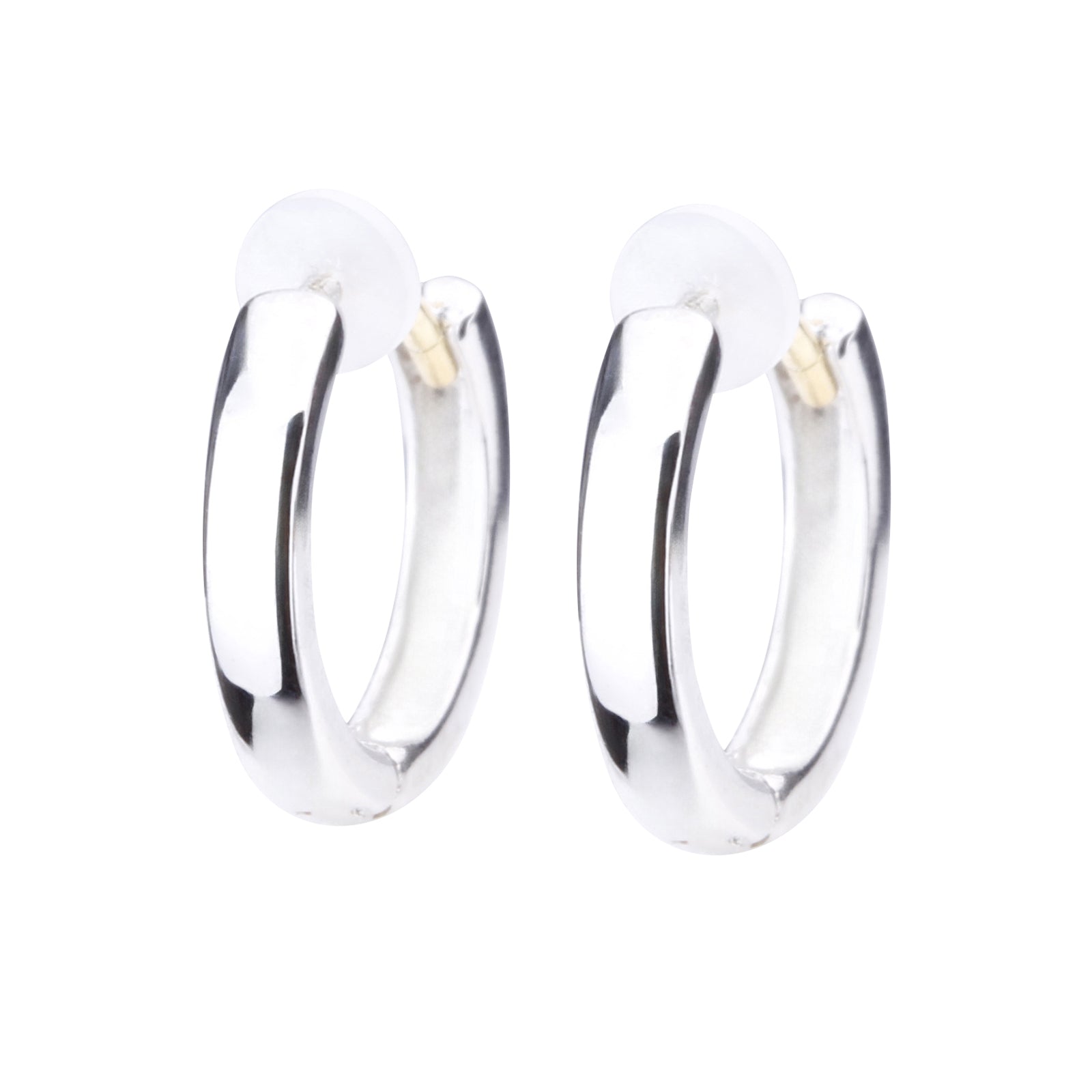 K18post プレーンフープピアス スモール