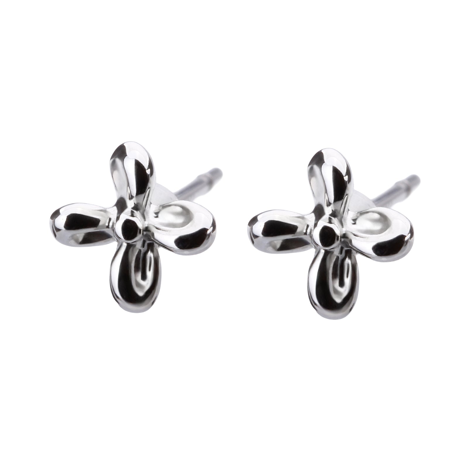 サージカルステンレス316L クラフトフラワーピアス