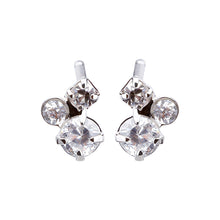 キュービック＆クリスタルピアス