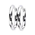 Pt900post メビウスフープピアス