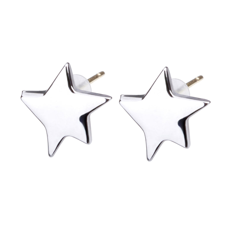 K18post クラフトスターピアス