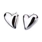 K18post クラフトハートピアス