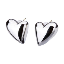 K18post クラフトハートピアス