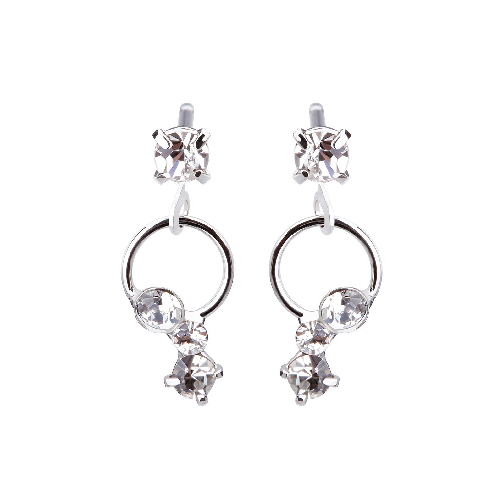 サークル＆ビジューピアス