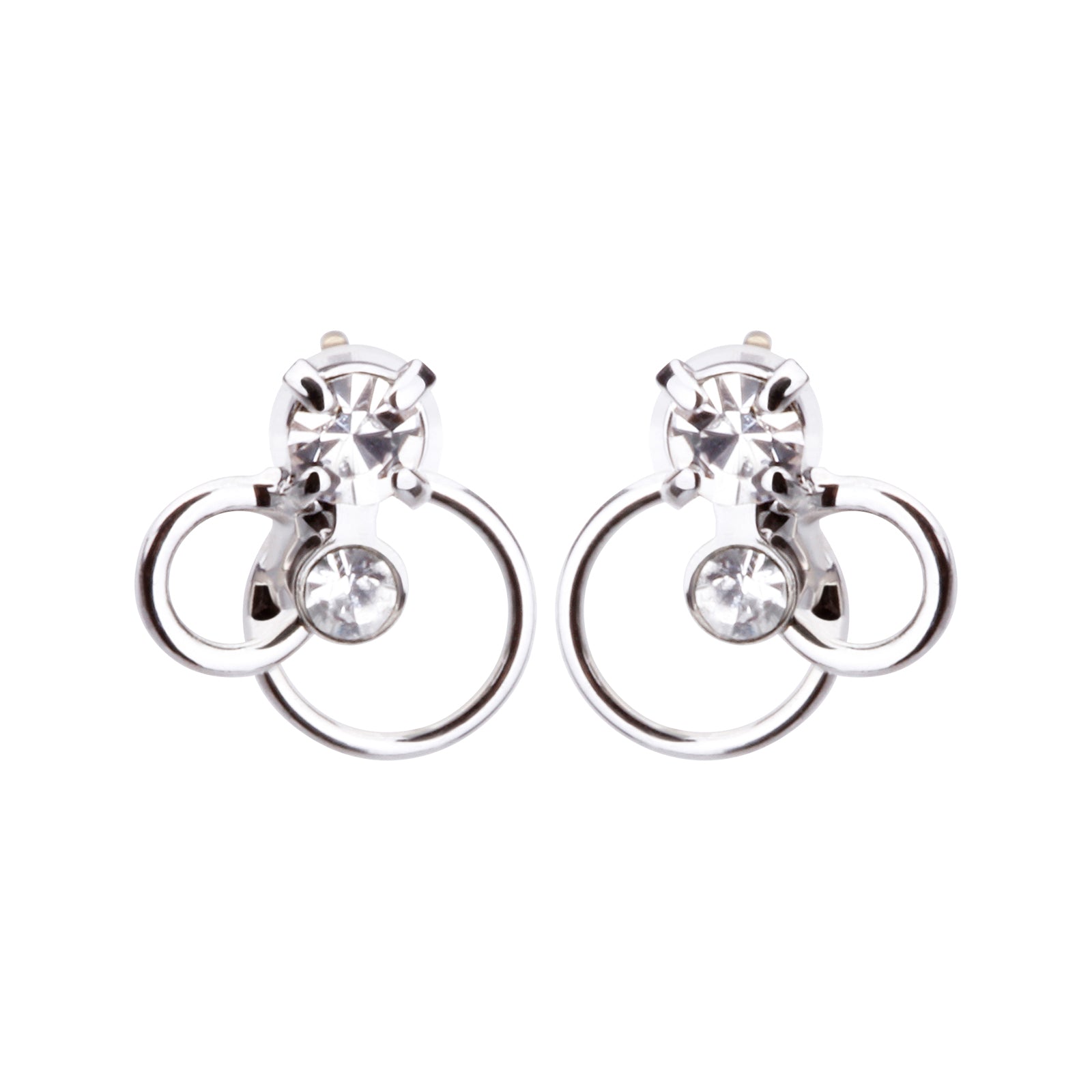 サークル＆ビジューピアス