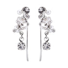 Preciosa Crystals ロングフックピアス