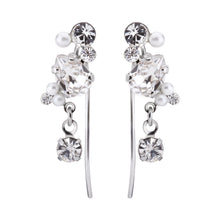Preciosa Crystals ロングフックピアス