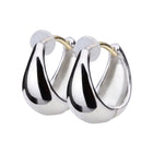 K18post ドロップフープピアス スモール