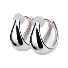 K18post ドロップフープピアス スモール