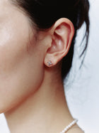 サージカルステンレス316L クラフトフラワーピアス