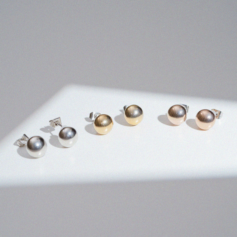 サージカルステンレス316L ハーフボールピアス