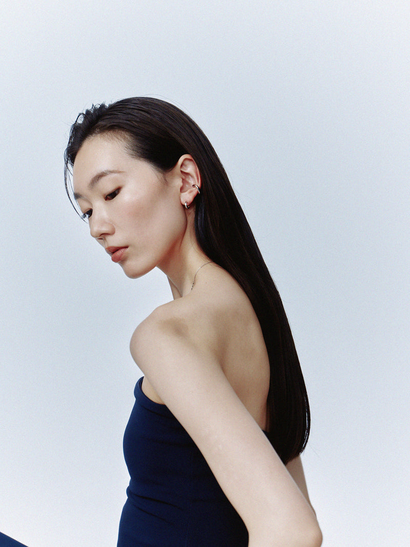 サージカルステンレス316L ニュアンスフープピアス