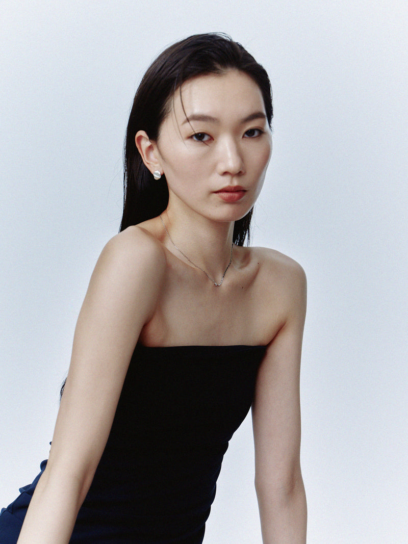 サージカルステンレス316L ニュアンスプレートピアス