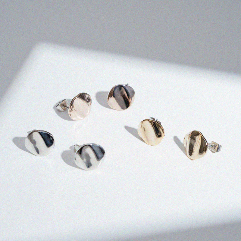 サージカルステンレス316L ニュアンスプレートピアス