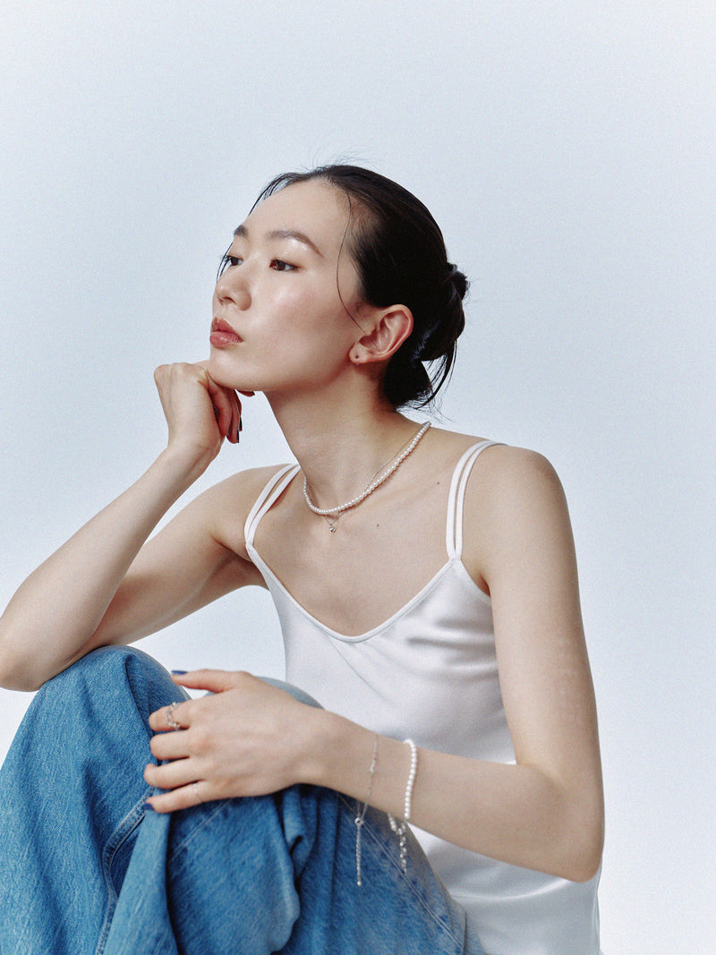 サージカルステンレス316L 立体キューブピアス