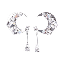 Preciosa Crystal クレセントピアス