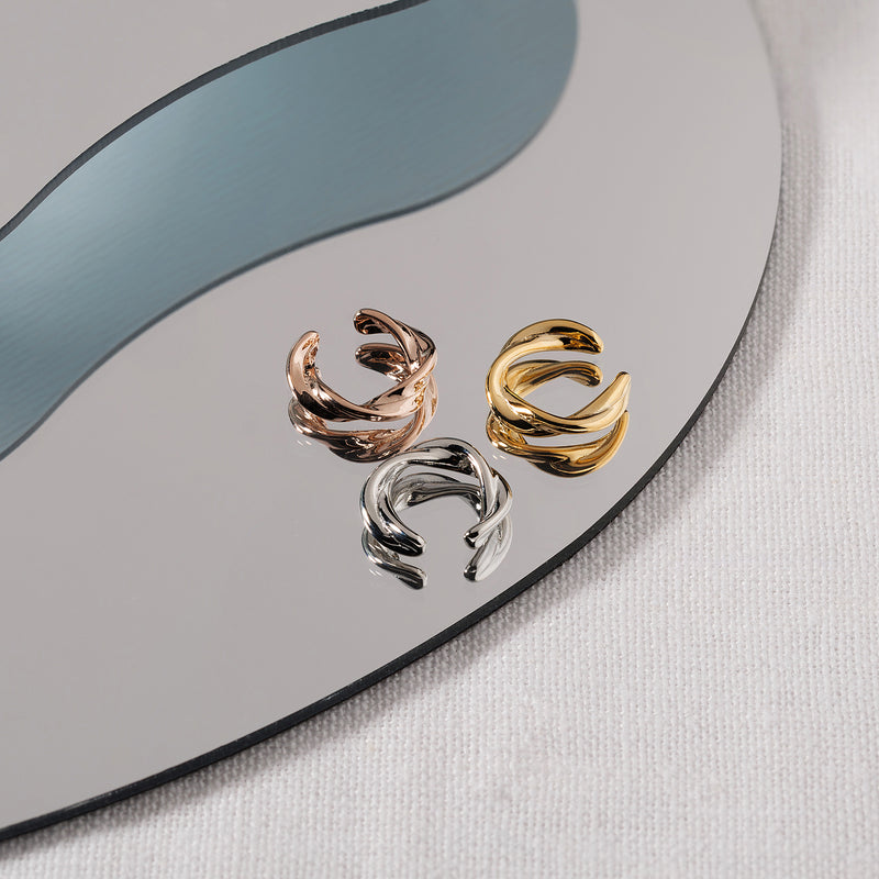 ツイストスモール イヤーカフ