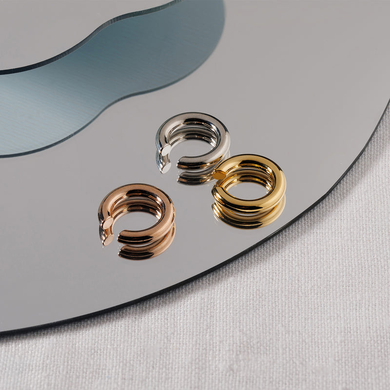 チャンキーフープ イヤーカフ