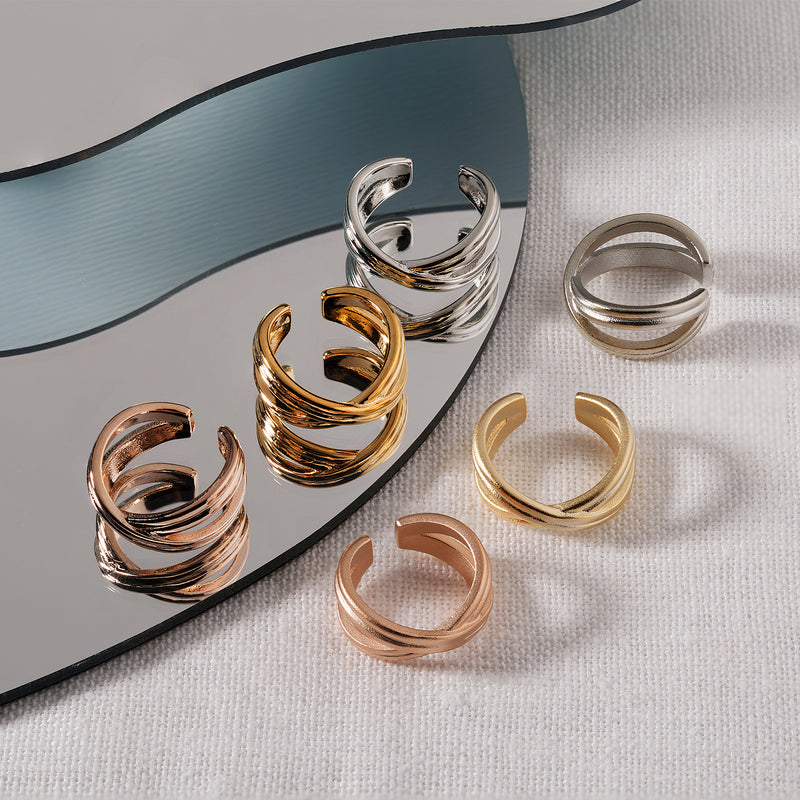 クロスバンド イヤーカフ