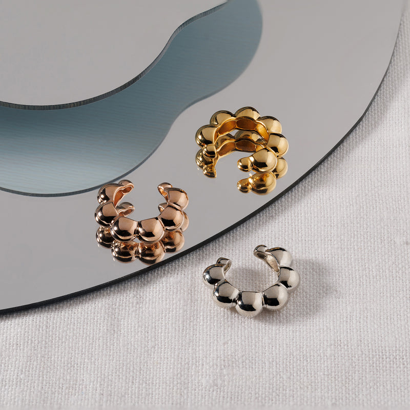 バブルリング イヤーカフ