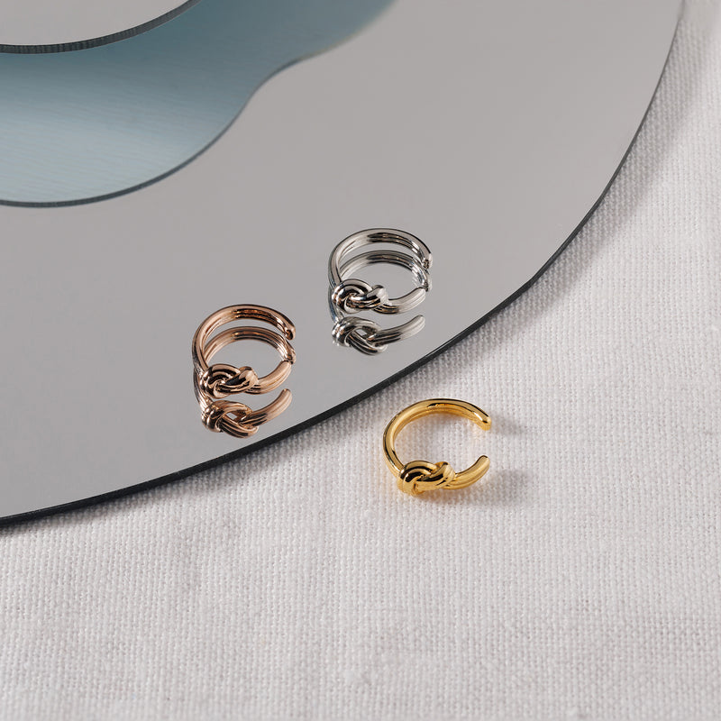 スモールノット イヤーカフ