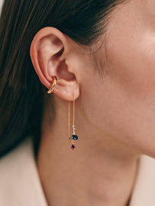 Preciosa Crystals リュミエールアメリカンピアス