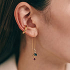 Preciosa Crystals リュミエールアメリカンピアス