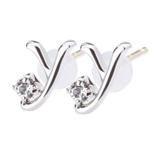 K18post イニシャルピアス